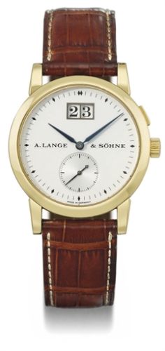 A. Lange & Sšhne Saxonia Big Date Yellow Gold : Ref Number 102.002
