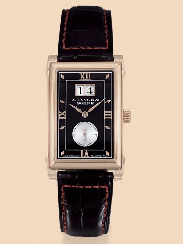 A. Lange & Sšhne Cabaret Pink Gold Black / Silver : Ref Number 107.031