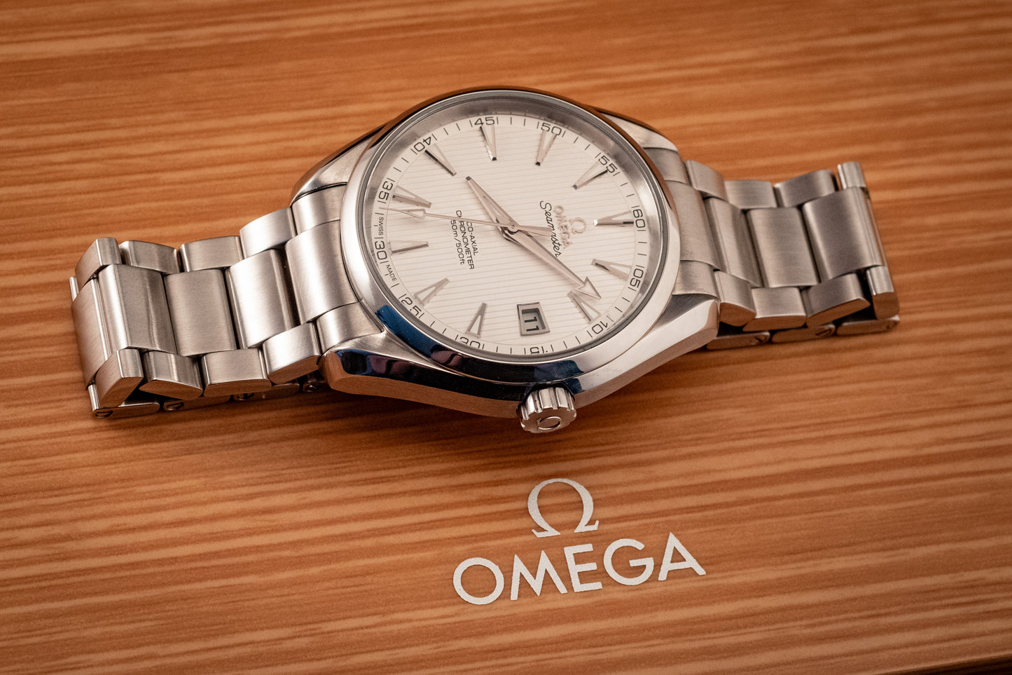 Omega Seamaster Aqua Terra White Dial 2021 Box And Papers Ref 231.10.42.21.02.001