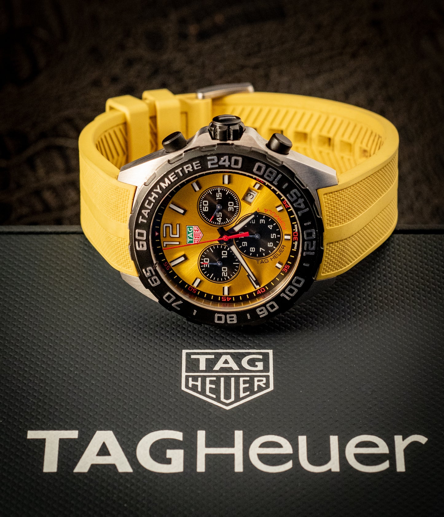 TAG Heuer Formula 1 2022 Box And Papers Purchase Receipt Yellow Ref CAZ101AM.FT8054