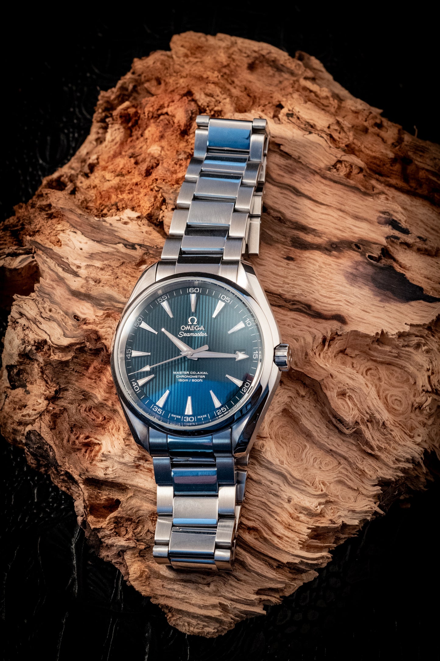 Omega Seamaster Aqua Terra 2021 Blue Dial Box And Papers Ref 231.10.42.21.03.003