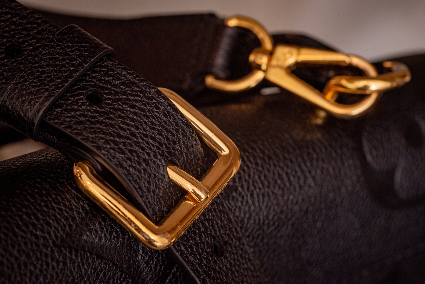 Louis Vuitton Madeleine MM Empreinte Top Handle Handbag Shoulder Strap Box LegitGrails Auth Papers