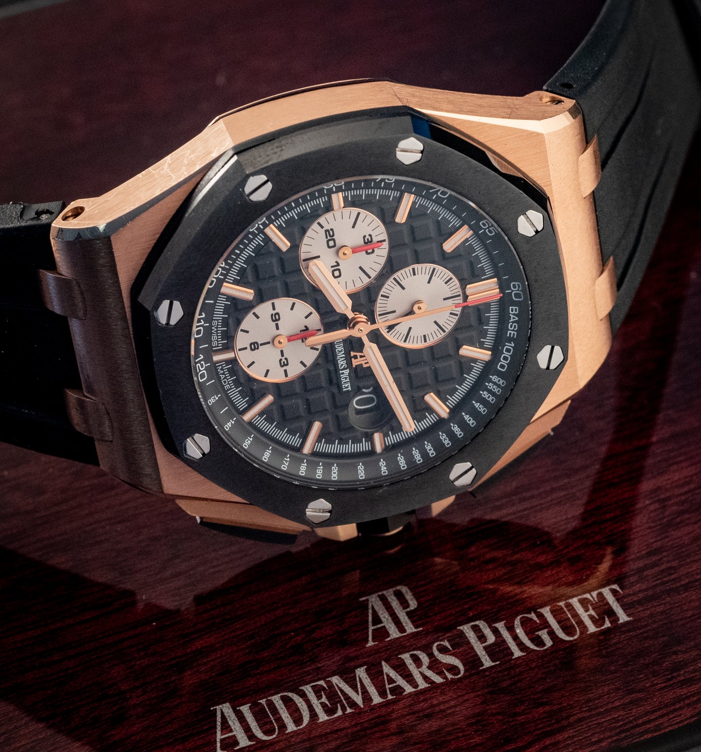Audemars Piguet Royal Oak Offshore Chronograph 44MM Box And Archive Papers Ref 26400RO.OO.A002CA.01