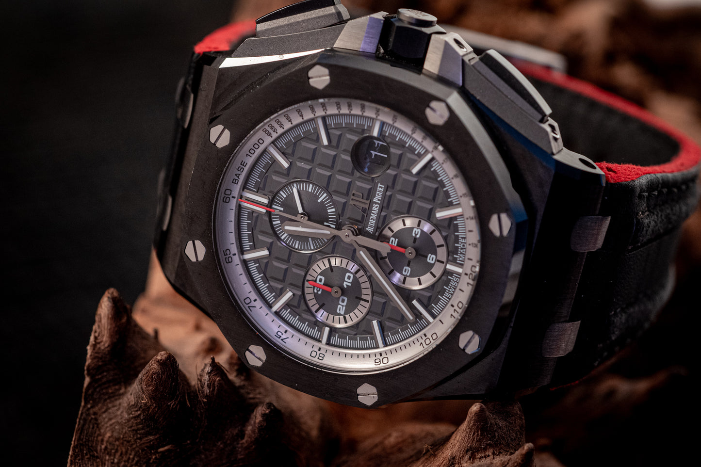 Audemars Piguet Royal Oak Offshore Chronograph Additional Strap Box And Papers Ref 26405CE.OO.A002CA.01