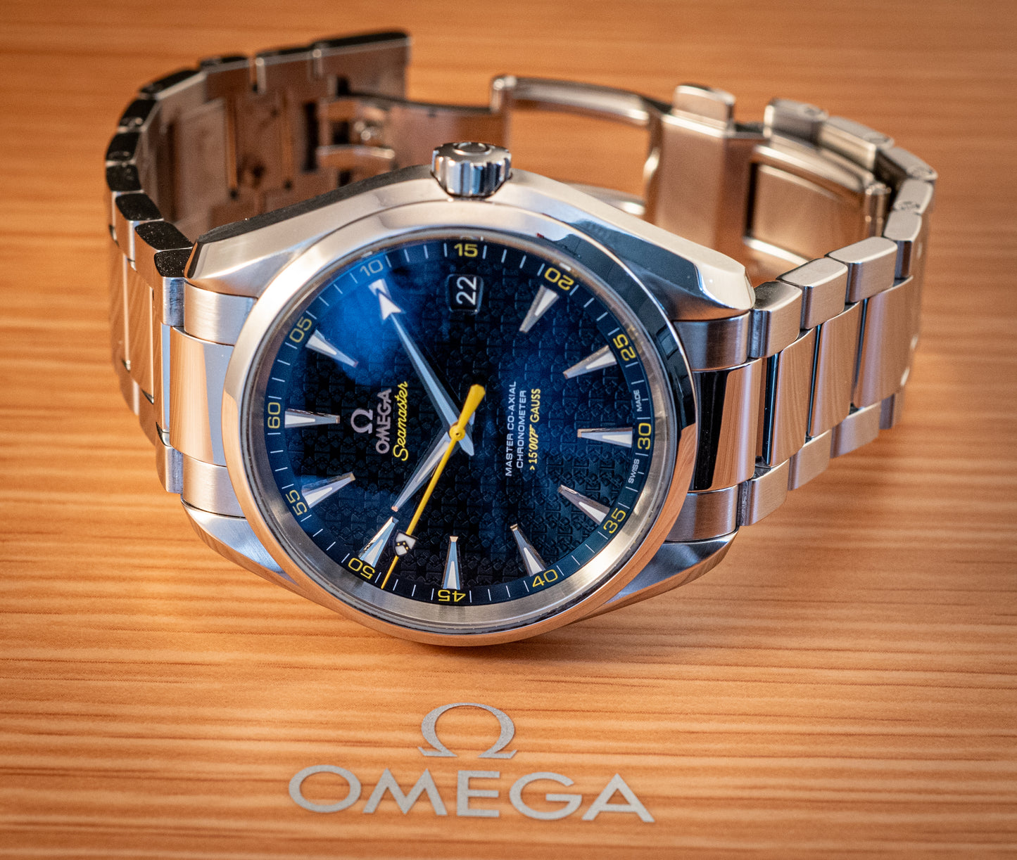 Omega Seamaster Aqua Terra Spectre James Bond 007 Ref 231.10.42.21.03.004