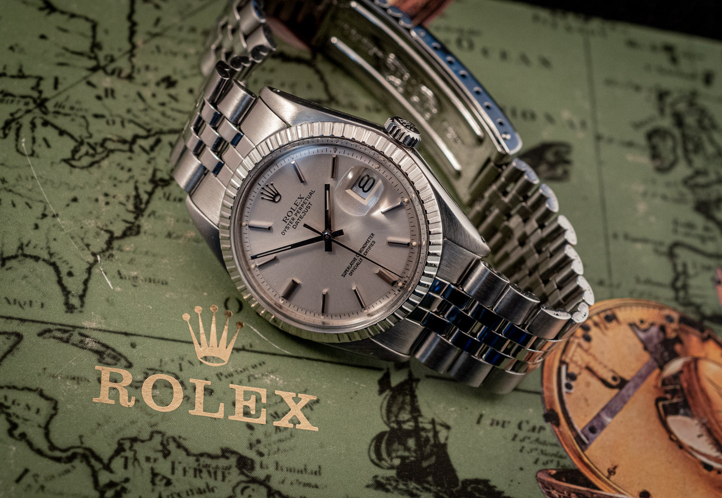Rolex Datejust 36MM Stainless Steel Silver Dial Ref 1603