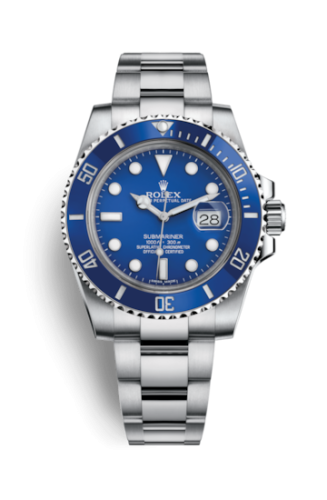 Rolex Submariner Date White Gold / Blue : Ref Number 116619lb-0001