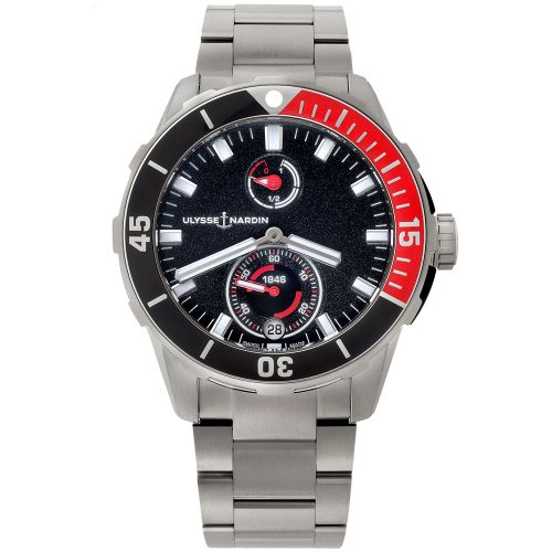 Ulysse Nardin Diver Chronometer Titanium / Black / Yoshida : Ref Number 1183-170LE-7M/92-J.