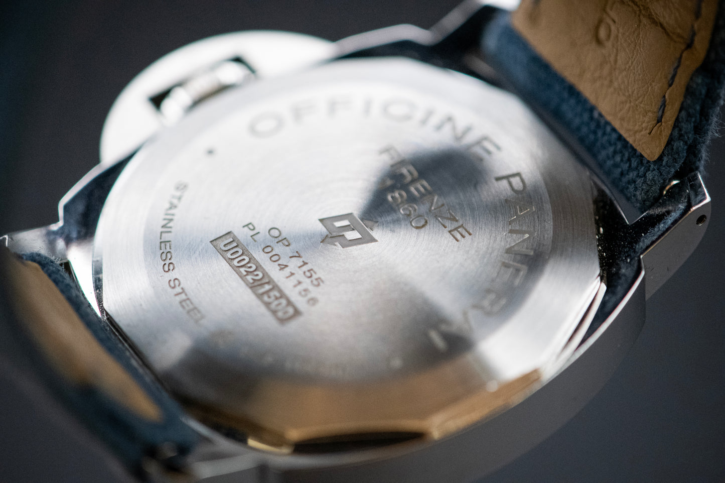 Panerai Luminor Marina PAM00777 Box And Papers Additional Strap