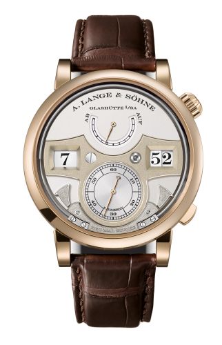 A. Lange & Sšhne Zeitwerk Decimal Strike Honey Gold / Silver : Ref Number 143.05