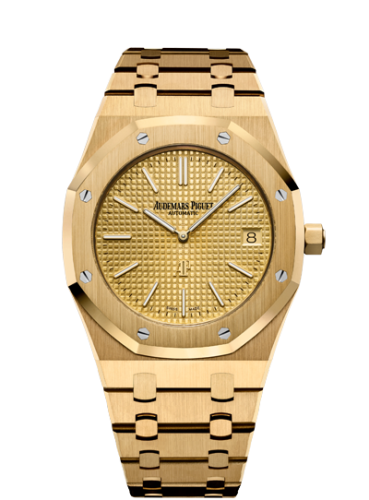 Audemars Piguet Royal Oak Extra-Thin Yellow Gold / Yellow Gold : Ref Number 15202BA.OO.1240BA.02