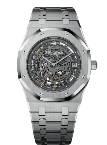 Royal Oak Openworked 15203 Extra-Thin 40th Anniversary Platinum