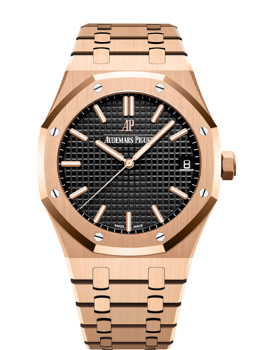 Audemars Piguet Royal Oak 15500 Pink Gold / Black : Ref Number 15500OR.OO.1220OR.01
