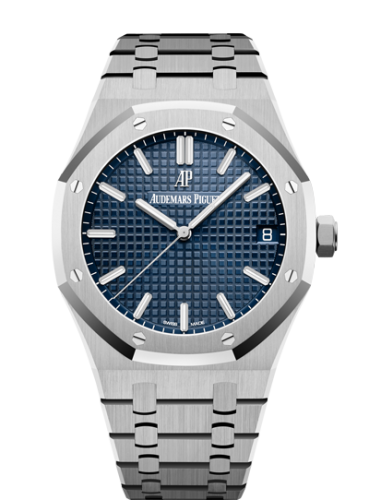 Royal Oak 15500 Stainless Steel / Blue