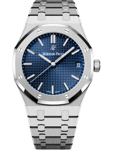 Audemars Piguet Royal Oak Selfwinding White Gold / Blue : Ref Number 15503BC.OO.1220BC.01
