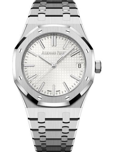Royal Oak Selfwinding 41 Stainless Steel / Silver / 50th Anniversary