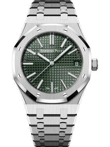 Royal Oak Selfwinding 41 Stainless Steel / Green
