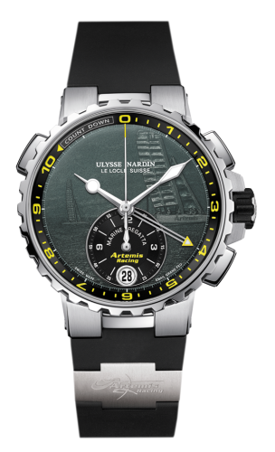 Ulysse Nardin Marine Regatta Stainless Steel / Artemis / Rubber : Ref Number 1553-155LE-3/E2-ART