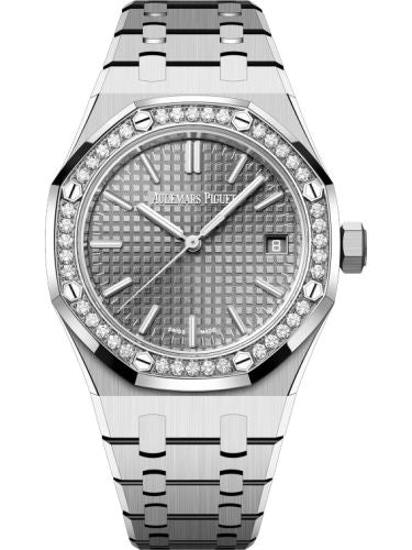 Audemars Piguet Royal Oak Selfwinding 37 Stainless Steel - Diamond / Blue : Ref Number 15551ST.ZZ.1356ST.06