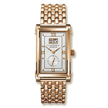 A. Lange & Sšhne Cabaret Rose Gold / Silver / Bracelet : Ref Number 157.132
