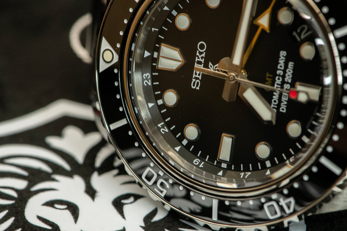 Seiko BRAND NEW Prospex GMT Automatic 3 days movement Diver Watch SBEJ011 / SPB383J1