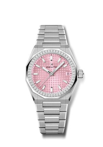 Zenith Defy Skyline 36 Stainless Steel - Diamond / Pink : Ref Number 16.9400.670/18.I001