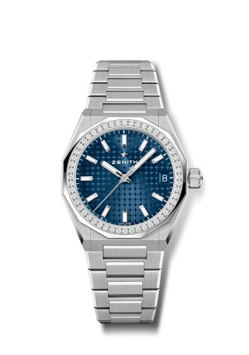 Zenith Defy Skyline 36 Stainless Steel - Diamond / Blue : Ref Number 16.9400.670/51.I001