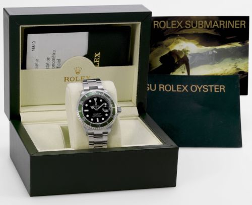 Rolex Submariner Date 16610 LV Mark 5 : Ref Number 16610LV MK5