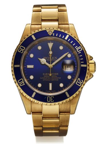 Rolex Submariner 16618 Blue SuperLuminova : Ref Number 16618 Blue Superluminova