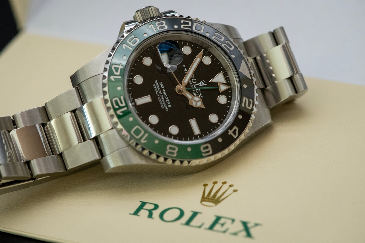 Rolex GMT-Master II  12/2024 Sprite Oyster Perpetual Watch 126720VTNR