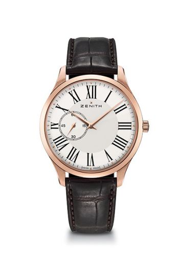 Zenith Elite Ultra Thin Rose Gold Roman : Ref Number 18.2010.681/11.C498