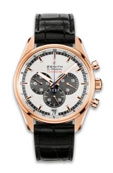 Zenith El Primero Striking 10th Rose Gold / Silver : Ref Number 18.2040.4052/21.C496