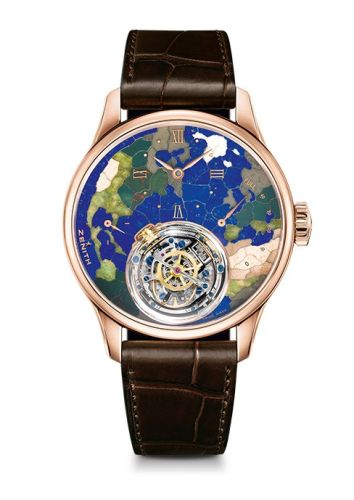 Zenith Academy Christophe Colomb Planete Bleue Europe / America : Ref Number 18.2211.8804/91.C713