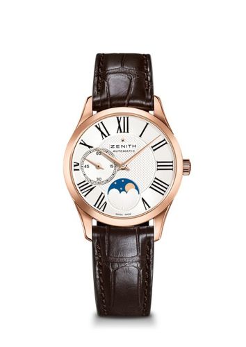 Zenith Elite Ultra Thin Lady Moonphase Rose Gold / Roman : Ref Number 18.2310.692/02.C709