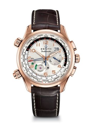 Zenith El Primero Doublematic Gold : Ref Number 18.2400.4046/01.C721