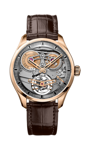 Zenith El Primero Chronomaster Tourbillon 45 Rose Gold / Skeleton / Alligator : Ref Number 18.2520.4805/98.C713