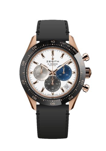 Zenith Chronomaster Sport Rose Gold / Silver / Calf : Ref Number 18.3100.3600/69.C920