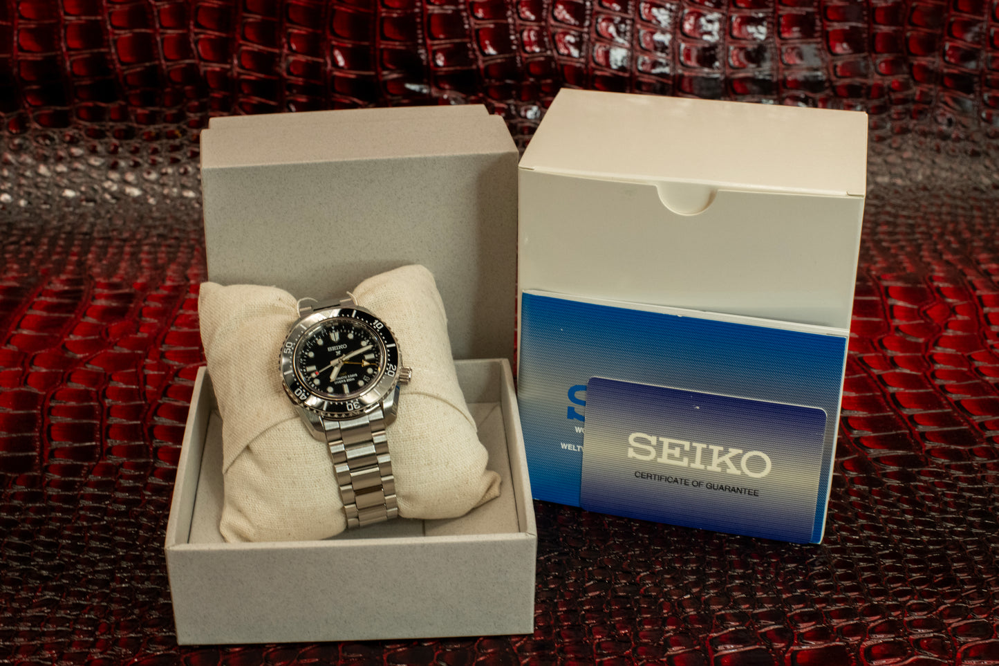 Seiko BRAND NEW Prospex GMT Automatic 3 days movement Diver Watch SBEJ011 / SPB383J1