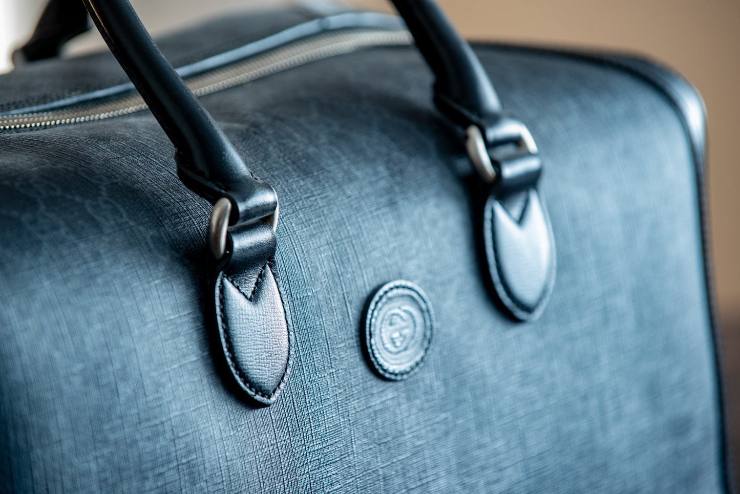 Gucci Black Medium Duffle Bag With Strap And Purchase Receipt Current MSRP Over $2500!