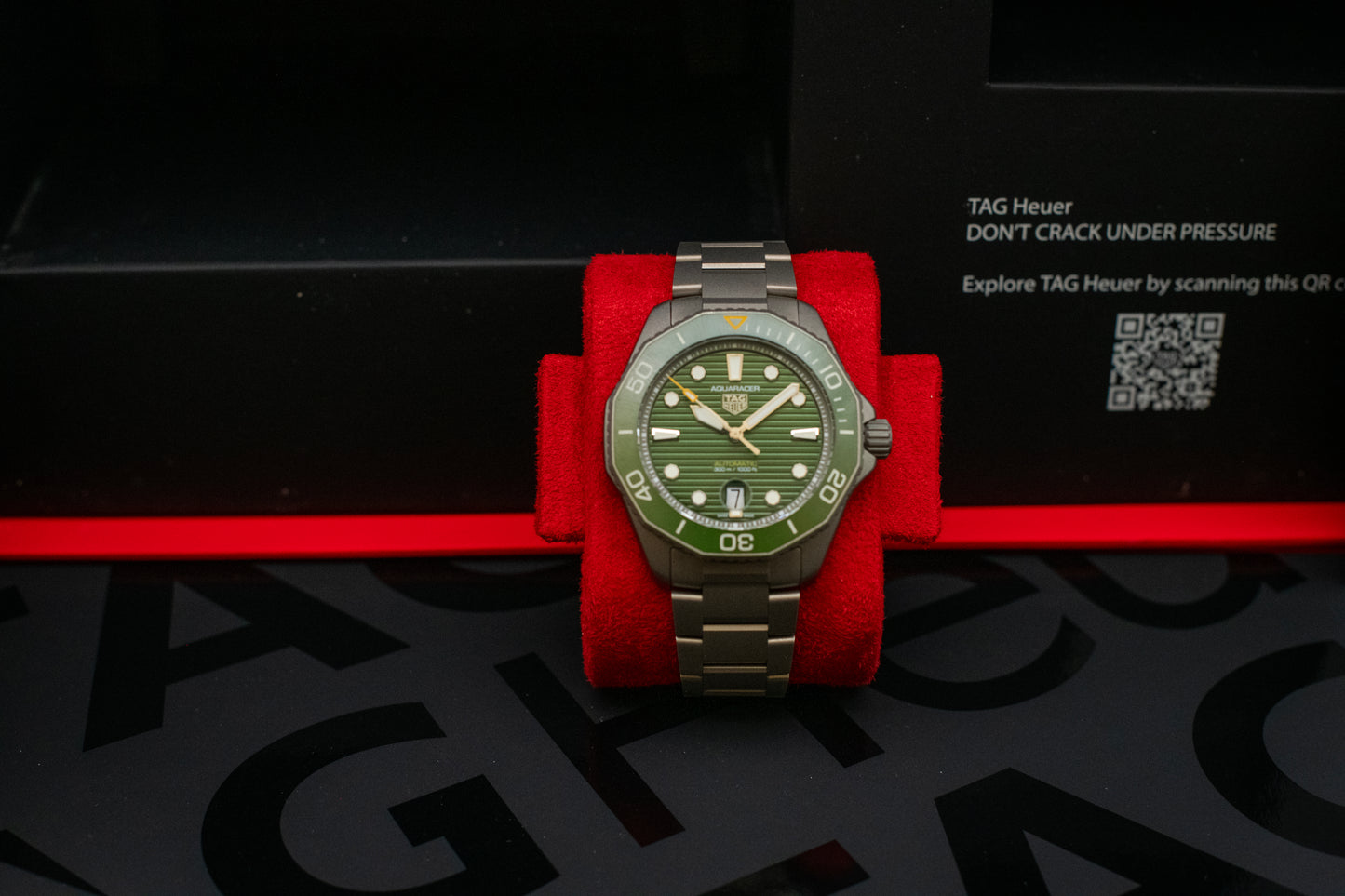 TAG Heuer 2024 Professional 300 Date Aquaracer Watch WBP208B.BF0631 43MM