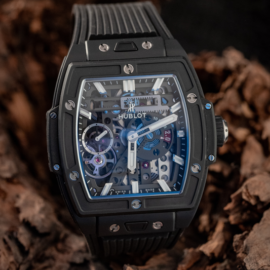 Hublot 2025 Spirit of Big Bang Meca-10 MSRP $31,200 Box And Papers Ref 614.CI.1170.RX