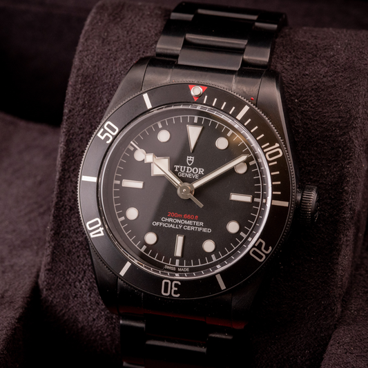 Tudor Tudor Black Bay 41 PVD Black Dial Auto 41mm Ref M79230DK Box And Papers