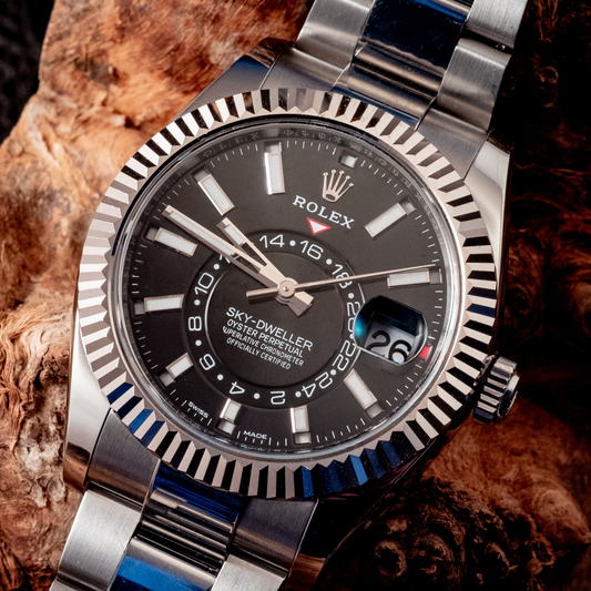 Rolex Sky Dweller 42mm Black Dial 2023 Box And Papers Ref 326934