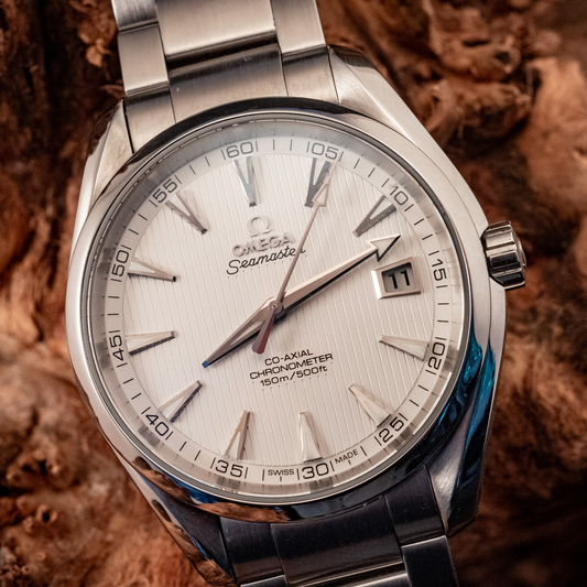Omega Seamaster Aqua Terra White Dial 2021 Box And Papers Ref 231.10.42.21.02.001