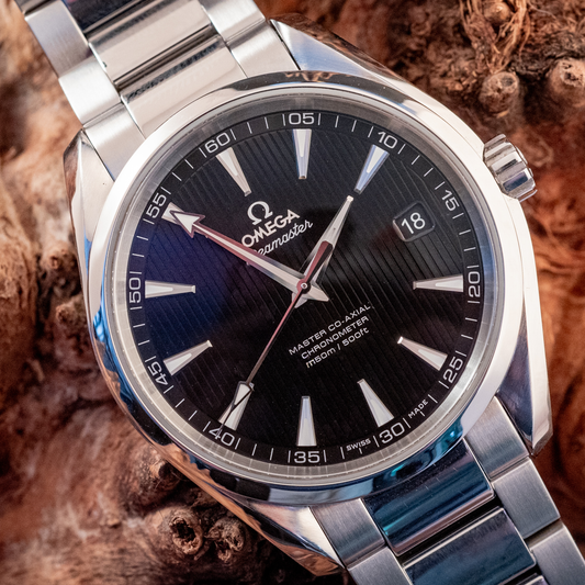 Omega 2021 Seamaster Aqua Terra Men's 42MM Stainless Steel Black Dial Ref 231.10.42.21.01.003