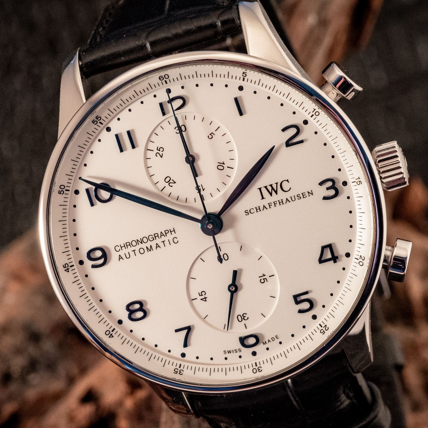 IWC Portugieser 2018 Chronograph 41MM Box And Papers Ref IW371446
