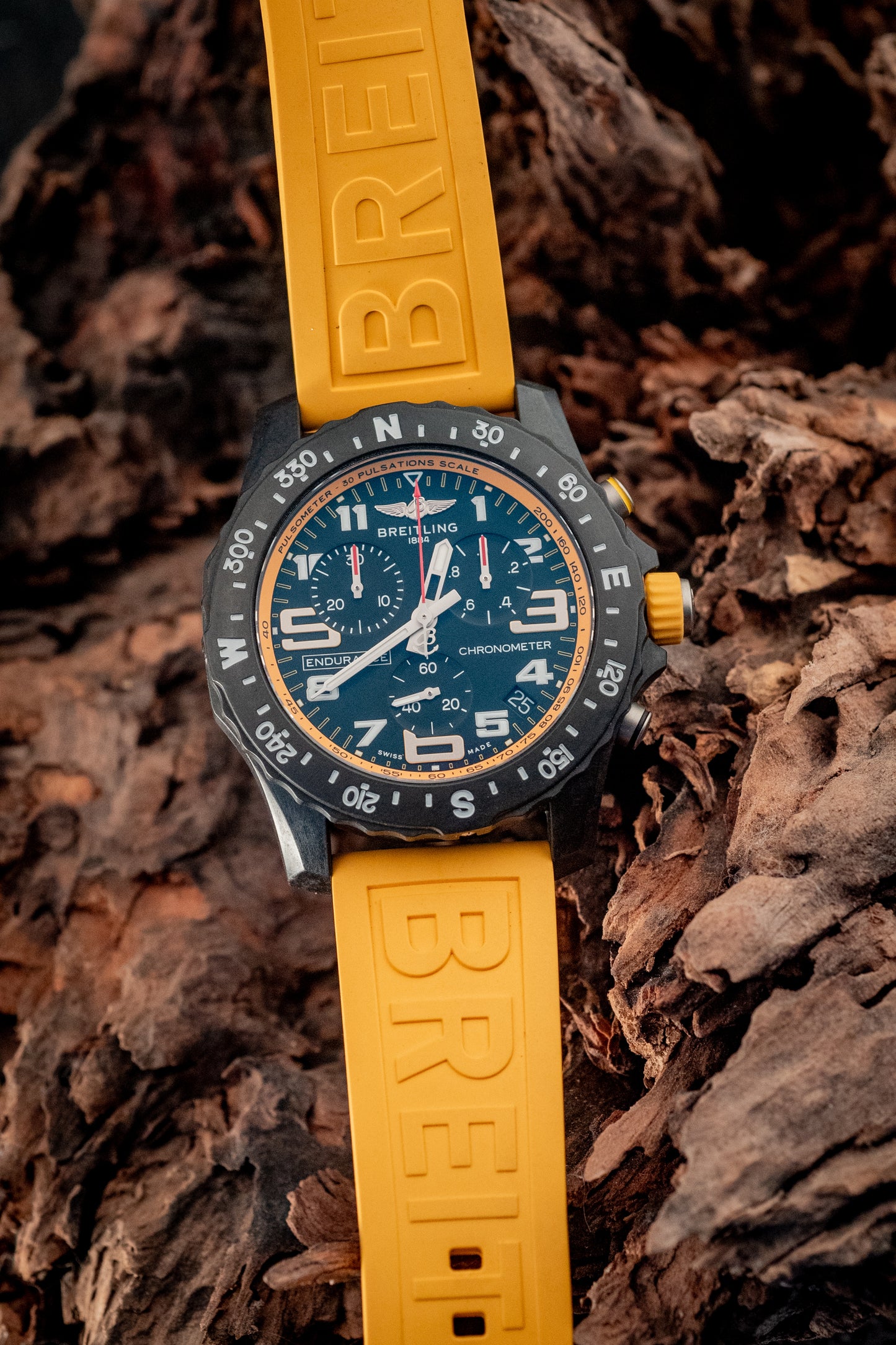 Breitling 2022 Endurance Pro 44MM Yellow Box And Papers Ref X82310A41B1S1