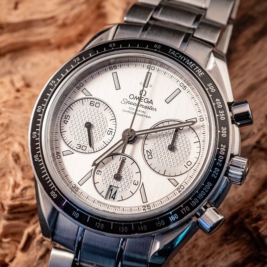 Omega Speedmaster Racing 2021 White Dial Box And Papers Ref 326.30.40.50.02.001