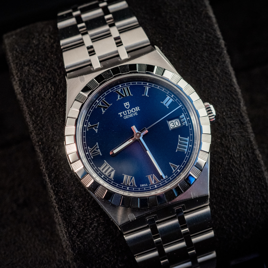 Tudor Royal 38MM NEW Blue Roman 11/2025 Box And Papers Ref M28500-0005