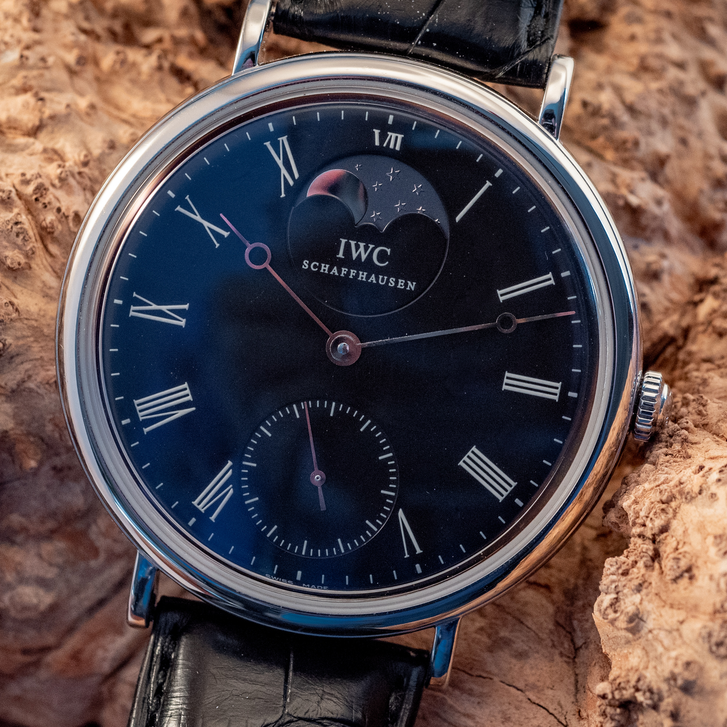 IWC Portofino Hand-Wound 46MM Full Set Box And Papers Ref IW544801
